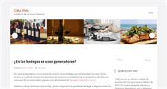Desktop Screenshot of catavins.es